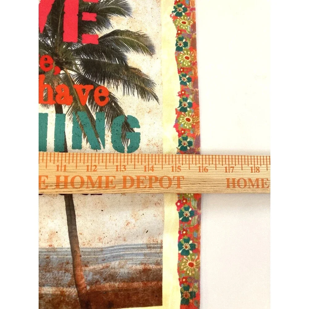 NWT Natural Life Canvas Wall Hanging 